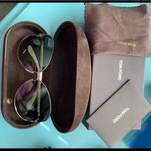 Tom Ford Clemence TF 158 10P Ivory Sunglasses